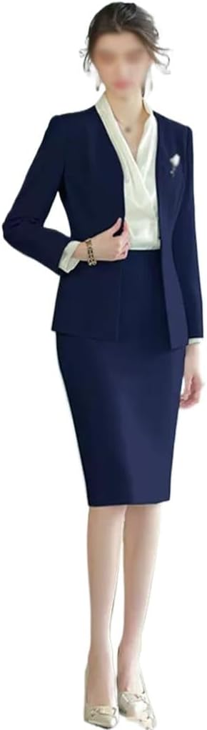 Dress Female Work Clothes Professional Dress Temperament Goddess Fan Suit Dress Broadcast Clothing