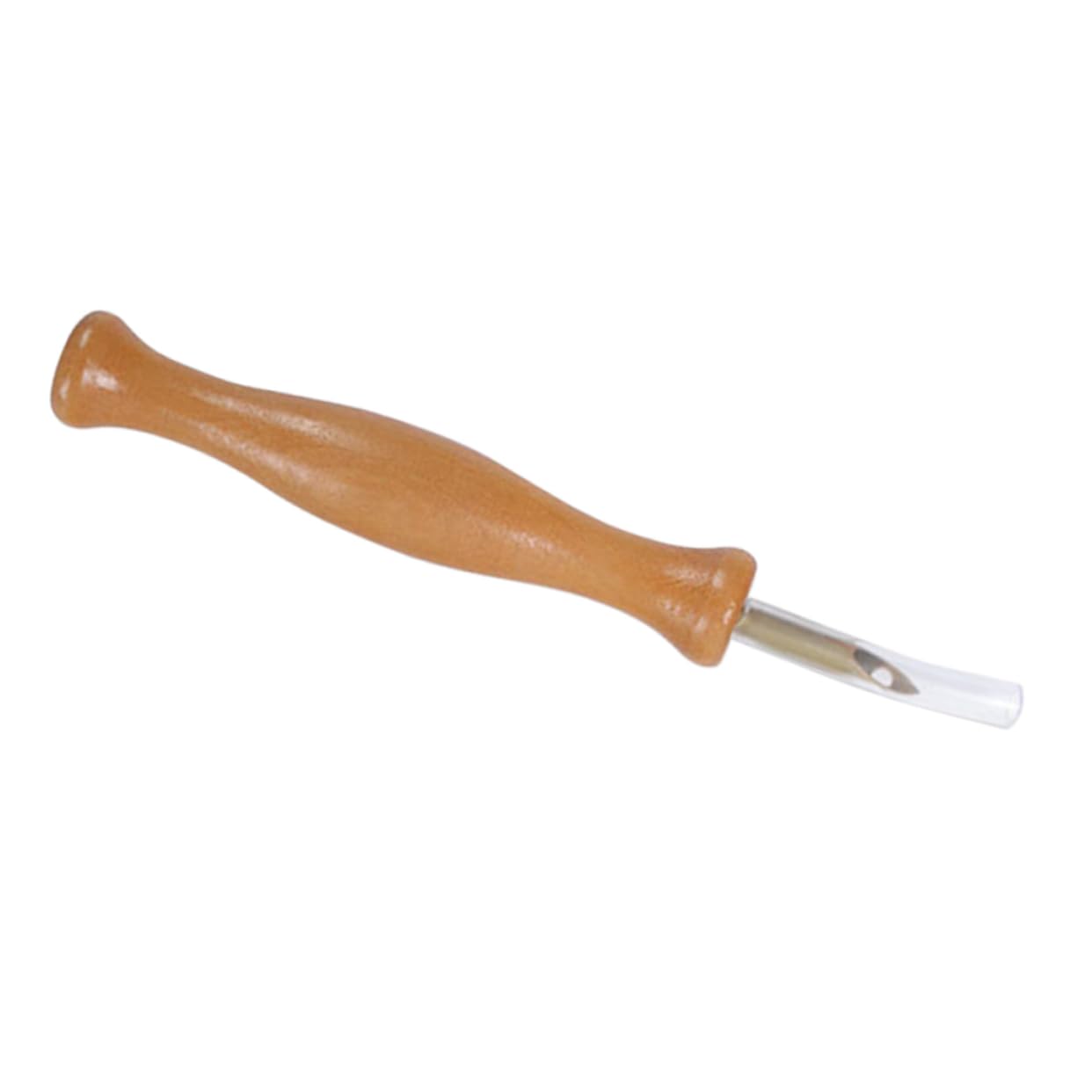 ARTIBETTER Wooden Handle Embroidery Pen Durable Punch Needle Felting Threader for Easy DIY Crafting for Thick Embroidery and Comfortable Use