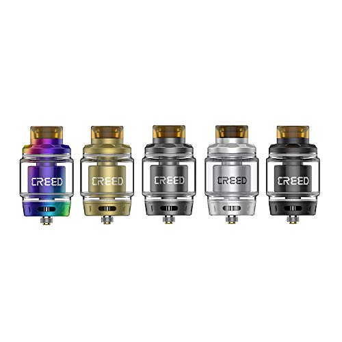 Geekvape Creed RTA Atomizador Electrónico de Cigarrillos (Gold)