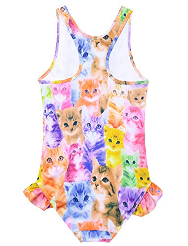 Image of QPANCY Girls Swimsuits Unicorn Bathing Suits Toddler Kids One Piece Swimwear