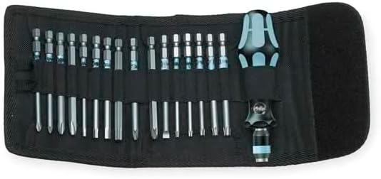 Hex Plus, Phillips, Robertson Square Recess, Slotted, Tamper Resistant Torx Bit 3 1/2 in, Blue/Black, 05071117001-A