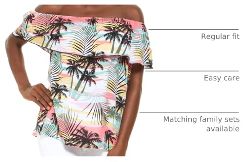 Image of Hawaii Hangover Family Matching Hawaiian Clothes, Neon Sunset Pink | Family Matching Hawaiian Clothes, Neon Sunset Pink, lightweight rayon, machine washable, tropical floral print, luaus