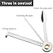 5pcs Stainless Steel 3 In1 Smoking Tobacco Pipe Reamers Tamper Cleaner Cleaning Tool for Hookahs Pipe Water Pipe