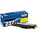 Brother Genuine TN227Y, High Yield Toner Cartridge, Replacement Yellow Toner, Page Yield Up to 2,300 Pages, TN227, Amazon Dash Replenishment Cartridge