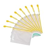 Idéal pour les employés dans le bureau, les étudiants ou à la maison - Tout rentre dans les pochettes plastique Zip! Rangez des papiers, tickets, petits objets, petits jouets