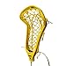 City Sports Gait Whip 2 Women's Strung Lacrosse Head - Elevate Your Game with Reduced Weight, Raised Stringing Holes, Double Sidewall Design, and Bullnose Scoop (Yellow)