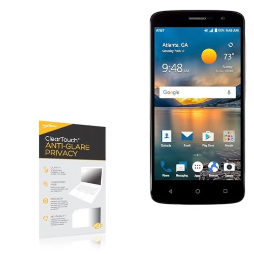 BoxWave Screen Protector Compatible With SZZT ZT8511 - ClearTouch Anti-Glare Privacy (2-Pack), Privacy Screen Protector Flexible Film Anti-Glare