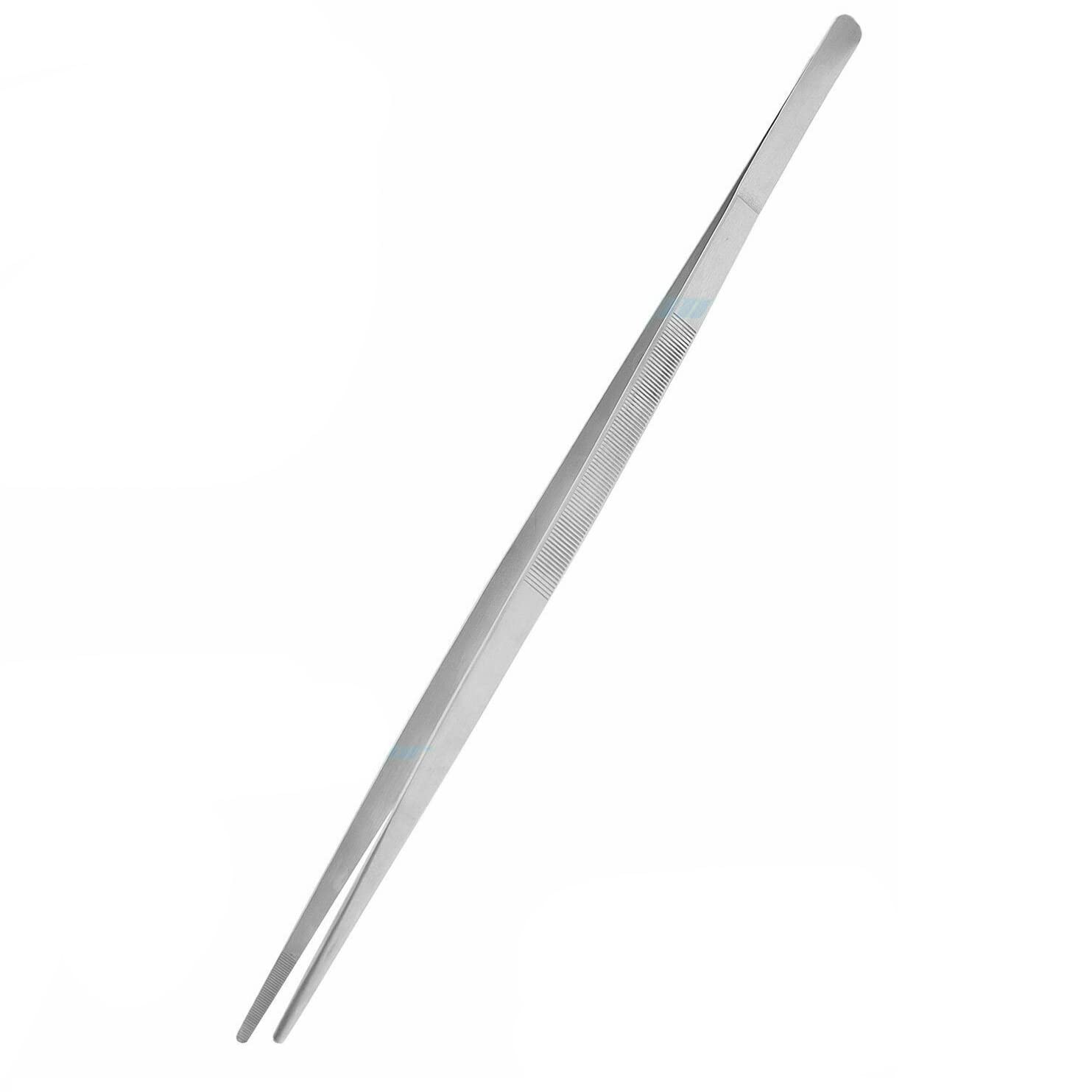 YNR Reptiles Feeding Tongs Tweezers Hospitals Fish Tank Tools Aquatic Metal Stainless Steel CE (10 Inches)