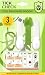 TickCheck Tick Remover Spoon - 3 Pack of Lightweight Tick Remover Tools with Free Tick ID Card & Carabiner (1 Set of 3 Spoons)