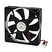 Ruilogod 12V DC Power 120mm x 120mm 2 Drut Komputer PC Osiowy wentylator