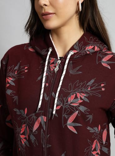 Image of eKools Women's Fleece Fullsleeves Jacket (Flee02)