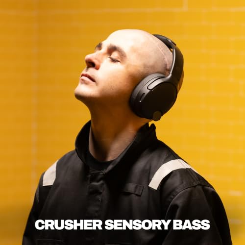 Image of Skullcandy Crusher 1080 ANC Headphones with Sound by Bose - True Black