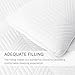 Exclusivo Mezcla Ultrasonic Full Queen Quilt Bedding Set, Lightweight White Bedspreads Soft Modern Geometric Coverlet Set for All Seasons (1 Quilt and 2 Pillow Shams)