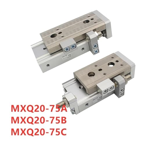 Vérin pneumatique MXQ20-75A avec double puissance de poussée constante