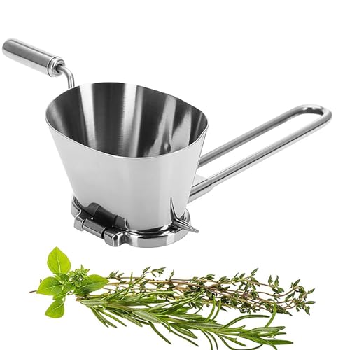 Patifirst Cortador De Perejil De Acero Inoxidable | Picador Rallador Multiusos De Perejil Acero Inoxidable,Cortador Manual Para Verduras Cebolla Hierbas Frescas Ajo Jengibre Preparar Comidas Cocinar