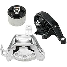 K1953 Engine Motor Mount & Transmission Mount Set 3pc Compatible with Fits 2011-2015 Chevrolet Cruze 1.4L Automatic Transmission | A5430 A5563 A5509