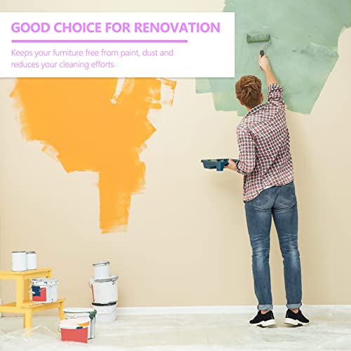 Startwo Clear Thicker Plastic Couch Cover, Dustproof Waterproof Sofa Cover Heavy Duty Furniture Cover-Protection Against Cat Dog Clawing, Vinyl Sofa Slipover For Storage And Moving, Armchair Cover #TOP5