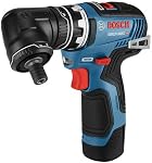 BOSCH GSR12V-300FCB22 système de perceuse/visseuse EC Brushless Flexiclick 5 en 1 12V Max avec (2) batteries de 2 Ah