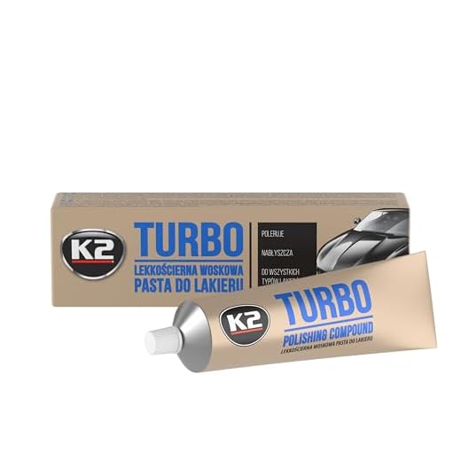 K2 Schleifpaste mit Nanotechnik Autolack Kratzer, Schmutz, Vogelkot, Baumharz entfernen, Lackpflege 120g