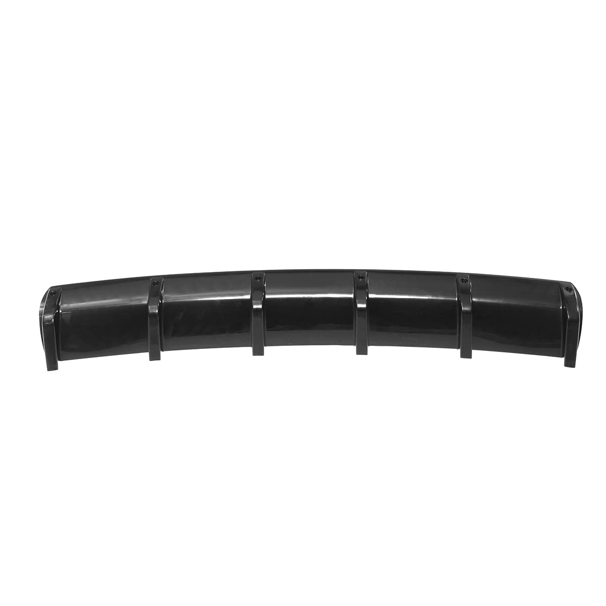 Becquet Universel de diffuseur de lèvre de Pare-Chocs arrière de 6 ailerons adapté for BMW adapté for VW adapté for Audi adapté for Ford adapté for Toyota adapté for Subaru