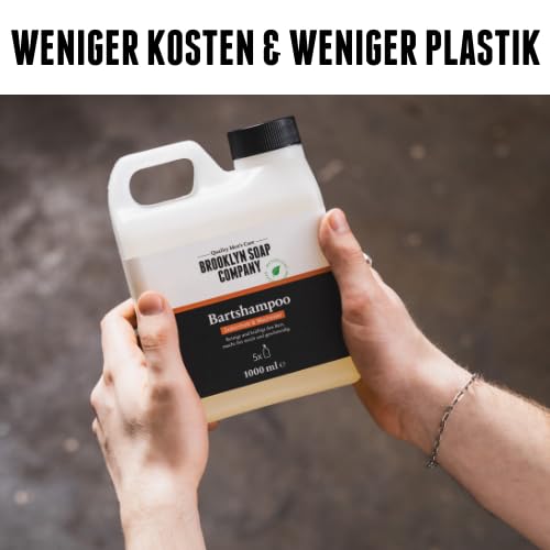 Bartshampoo Refill (1L) · BROOKLYN SOAP COMPANY – Ansicht 2
