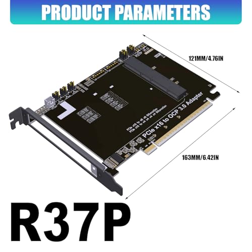 Adaptador Robust PCIe X16 a GenZ 4C+ SFFTA-1002 OCP NIC, Tarjeta de Red para Integración de Servidor sin Interrupciones miniatura 3