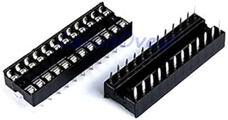 10pcs/lot DIP-28 28pin pins DIP DIP28 IC Sockets Adaptor Solder Type Socket Narrow