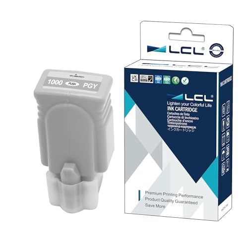 Cartouche PFI-1000PGY 0553C001 LCL encre grise pour des dégradés parfaits