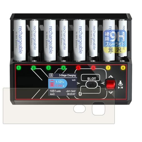 PDA�H�[ HiTEC AA/AAA Charger X8 Advanced EX Pro �Ή� 9H���d�x[�u���[���C�g�J�b�g] �ی� �t�B���� ���� ���{��