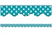 Teacher Created Resources Teal Polka Dots Scalloped Border Trim (5494)