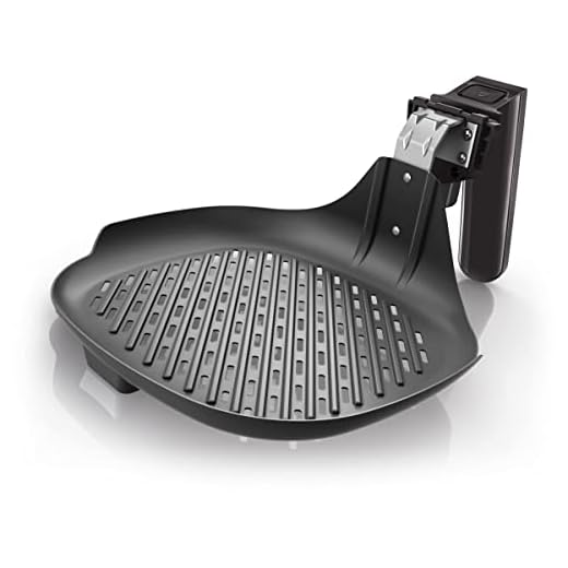 Philips Viva Collection grillpanna till Airfryer - Utmärkt grillning - Rapid Air-teknik - Non-stick yta - Liten fettanvändning - Mångsidig matlagning med din Airfryer- Enkel rengöring - HD9910 / 20