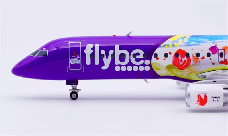 ACE HOBBY for JC Wings for flybe for EMBRAER ERJ-190 G-FBEM 1:200 Aircraft Pre-Built Model
