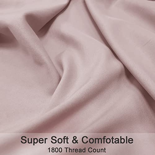Mejoroom Bed Sheets Set,Extra Soft Luxury Egyptian Sheets With 15-Inch Deep Pocket,Premium Bedding Collection - Breathable Wrinkle Fade Stain Resistant Hypoallergenic - 4 Piece (Full, Peach Whip) #TOP2