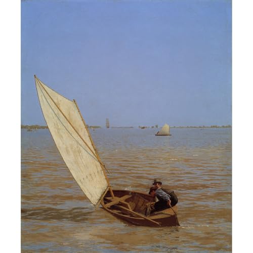 Impression giclée Thomas Eakins Starting Out After Rail grand format sans reflet pour mur vide