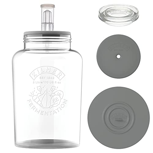 Kilner 0025.069 Juego de fermentación, Cristal Cover