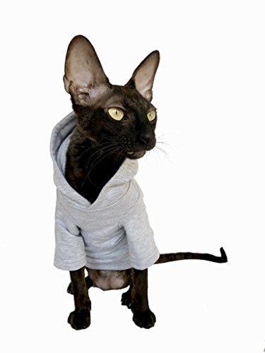 Kotomoda Vetements pour Chat Hoodie ATHOME (S)