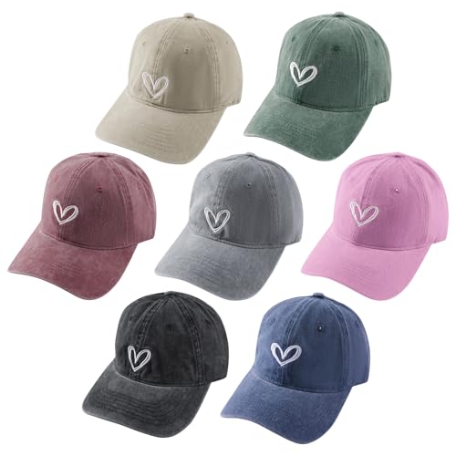 Unisex Vintage Washed Distressed Baseball Cap Twill Adjustable Dad Hat