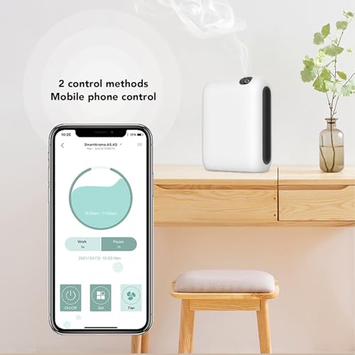 Difusor aromático eléctrico TOPINCN 200ml con temporizador y APP miniatura 4