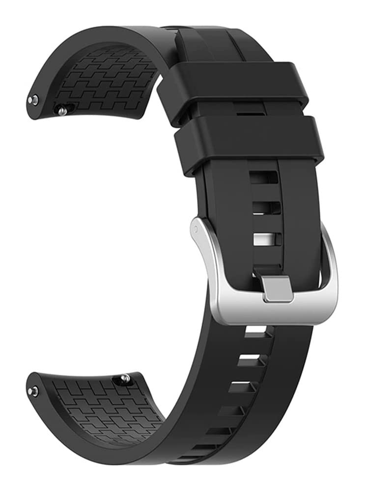 Morices Strap Strap Smart Sports Bracelet Replacement Strap Wrist Protector Frame Shell Replacement Watch Strap (Color : Black, Size : for Galaxy3 45mm)