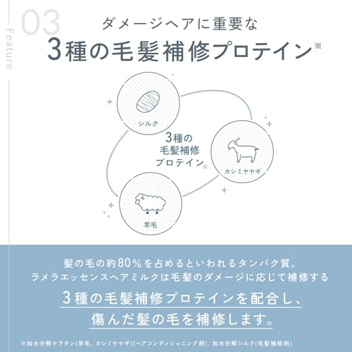sunal ラメラエッセンスヘアミルク 200mL の商品画像 4