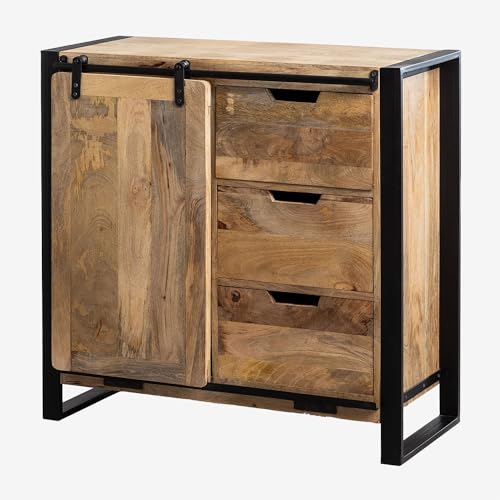 SKLUM Sideboard aus Kiefer Mangoholz Mango-Holz
