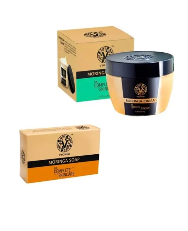 RCM Vyominii Moringa Cream & Soap Complete Skincare Set, Milk & Honey, Moringa Extract, Glycerin-picture-19