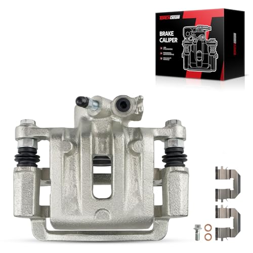 Image of Torchbeam Rear Right Passenger Side Brake Caliper For Chevrolet GMC Saturn Pontiac for 2007-2017 Equinox, 2010-2017 Terrain, 2012-2015 Captiva Sport, Vue, Torrent, Disc Brake Caliper # 18B5041