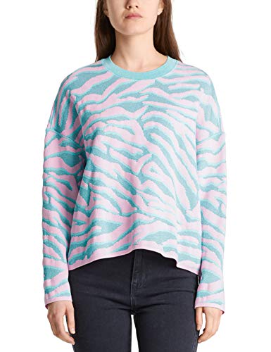 Marc Cain Sports Damen MS 41.11 M02 Pullover, Mehrfarbig (Chewing Gum 215),...