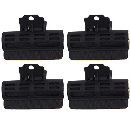 Beaupretty 4Pcs Rulos de Pelo Rulos Clips Diy Rodillos de Peinado en Espiral Rizos de Cabello Herramienta de Estilo de Ondas con Aislamiento Térmico Almohadilla de Algodón (1)