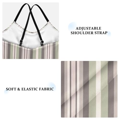 Striped Pink Girls Swimsuit 1 Piecing Girls Swim Suit Toddler Girl Bathing Suit Girls' Swimwear 9-10T3