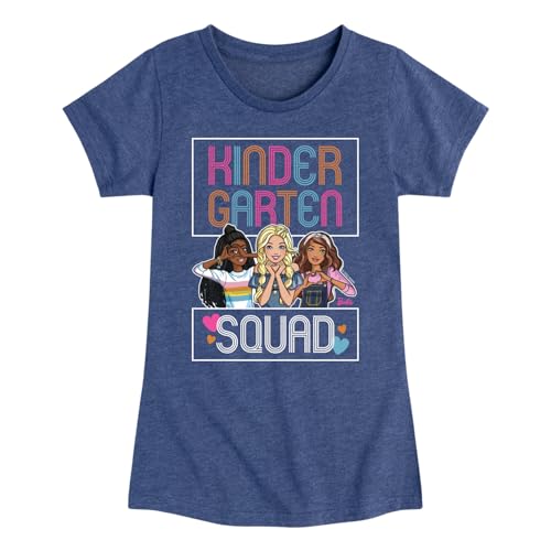 Barbie - Back to School - Kindergarten Squad - Toddler and Youth Girls Short Sleeve Graphic T-Shirt