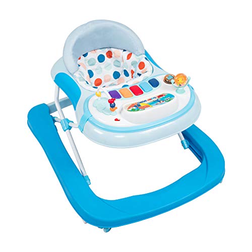 Baby Walker and Mobile Activity Center, Walker for Baby Boy/Girl with Music, Seated or Walk-Behind