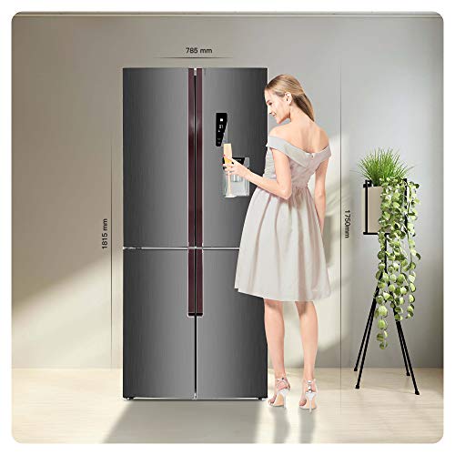 CHiQ FCD418NE4D - Multidoor koelkast met inverter - No Frost - 420L - Waterdispenser - Image 4