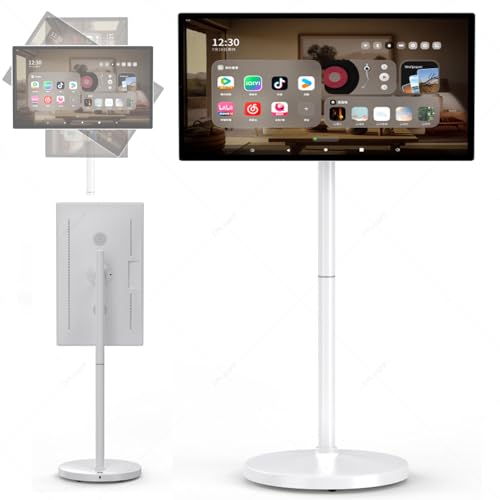 DPLXQPP Pantalla Inteligente Portátil con Base Estable Y Móvil,Pantalla IPS 1920×1080,Sonido Incorporado,para Salón,Dormitorio,Cocina Y Fiestas En El Exterior M2 DPLXQPP Pantalla Inteligente Portátil con Base Estable Y Móvil,Pantalla IPS 1920×1080,Sonido Incorporado,para Salón,Dormitorio,Cocina Y Fiestas En El Exterior M2